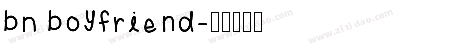 BN BoyfriEnd字体转换